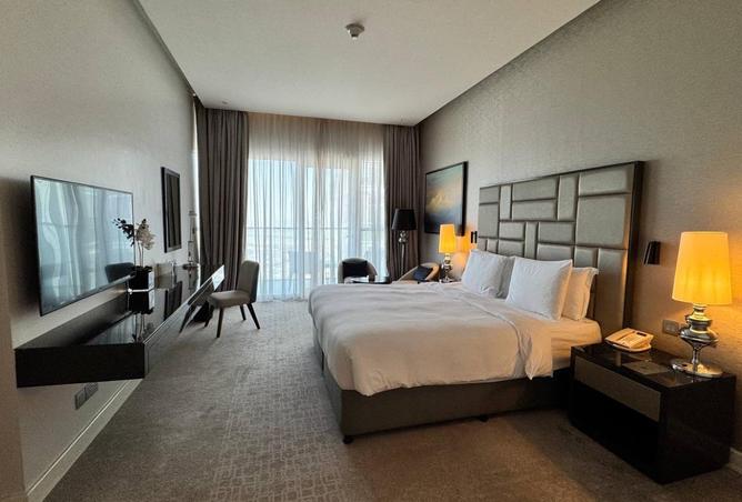 Студия, 44 м², Damac Hills — высокий этаж, с мебелью
